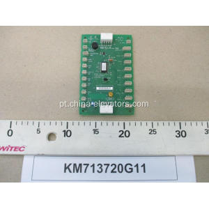 KM713720G11 KONE LIFT LCECOB Placa